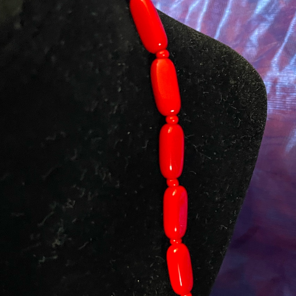 Red Vintage Necklace